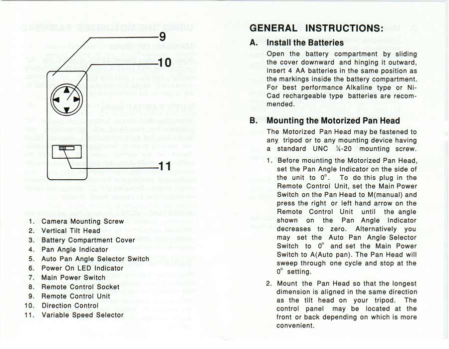 bescor mp-101 manual